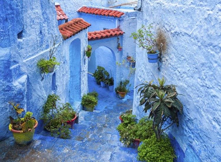 Satul Albastru din Chefchaouen